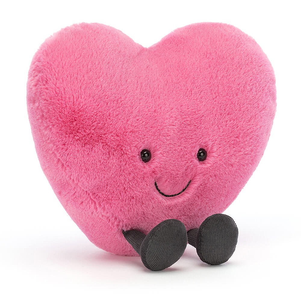 Plush Amuseable Hot Pink Heart